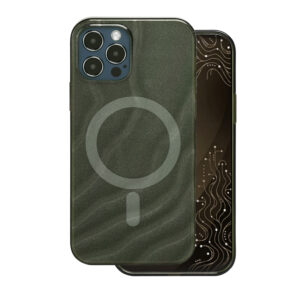 Tecto Shield Desert Mag dėklas, skirtas iPhone 12 / 12 Pro 6,1" tamsiai alyvuogių spalvos - Image 2