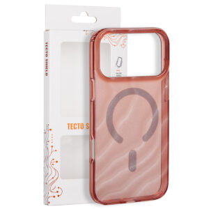 Tecto Shield Desert Mag dėklas, skirtas iPhone 17 Pro Max 6,9" / iPhone 18 Pro Max 6,9" terakotos spalvos