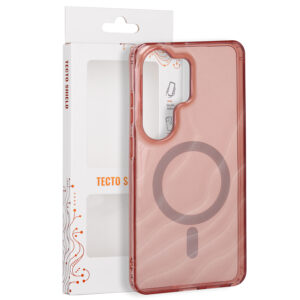 Tecto Shield Desert Mag dėklas Samsung Galaxy S26 Ultra telefonui, terakotos spalvos
