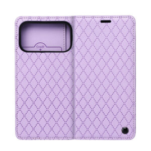 „Smart Caro“ dėklas, skirtas „iPhone 17 Pro Max“ 6,9" / 18 Pro Max 6,9", violetinis