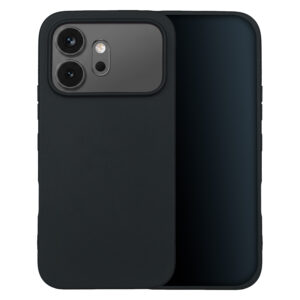 Matinis TPU dėklas, skirtas Honor 600 Pro, juodas