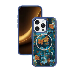 Auksinio rudens dėklas, skirtas iPhone 14 Pro 6,1" tamsiai mėlynas