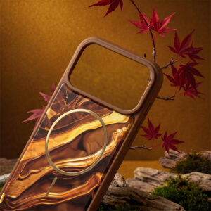 „Golden Autumn“ dėklas, skirtas iPhone 13 6,1" rudas - Image 6