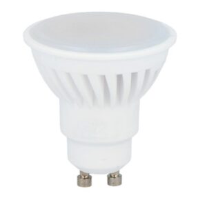 LED lemputė GU10 230V 7W 1000lm 140lm/W, šiltai balta 3000K