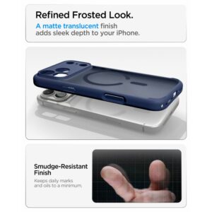 Spigen Ultra Hybrid MagSafe iPhone 17 Pro / 18 Pro MATINIS TAMSIAI MĖLYNAS - Image 7