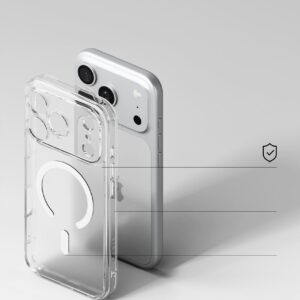 RINGKE FUSION MAGNETIC MagSafe iPhone 17 Pro Max / 18 Pro Max MATINIS SKAIDRUS - Image 7