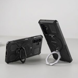 TECH-PROTECT TACTICSTAND MagSafe Samsung Galaxy A17 / A18 4G / 5G MATINIS juodos spalvos - Image 4