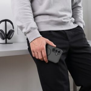 Tech-Protect DEFENSE MagSafe Samsung Galaxy S26 FE MATINIS JUODAS - Image 7