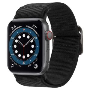 Spigen FIT LITE APPLE WATCH 8 / 9 / 10 / 11 / 12 / SE (40 / 41 / 42 MM) JUODAS - Image 8