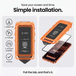 GRŪDINTAS STIKLAS Tech-Protect QUICK SET+ 2-PACK GOOGLE PIXEL 9 / 9 PRO / 10 / 10 PRO / 11 / 11 PRO CLEAR - Image 7