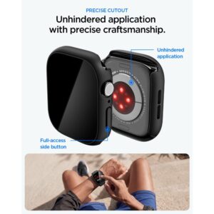 Spigen THIN FIT 360 APPLE WATCH 10 / 11 (42 MM) JUODAS - Image 7
