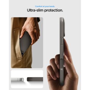 Spigen Thin Fit MagSafe iPhone 17 Pro Max / 18 Pro Max GUNMETAL - Image 7