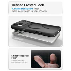 Spigen Ultra Hybrid MagSafe iPhone 17 Pro Max / 18 Pro Max FROST BLACK - Image 7