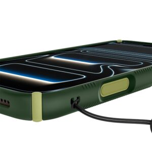 Spigen Nano Pop HIBRIDINIS MagSafe DĖKLAS iPhone 17 Pro Max / 18 Pro Max AVO GREEN - Image 7