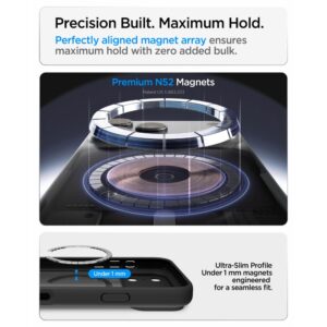 Spigen Ultra Hybrid MagSafe iPhone 17 Pro / 18 Pro FROST BLACK - Image 7
