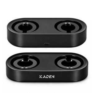 Elektrinis druskos ir pipirų malūnėlių rinkinys, 2 vnt., reguliuojamas malimas, USB, KADEN - Image 8