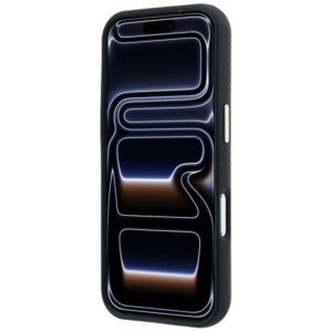 Guess Kevlar Triangle Logo MagSafe dėklas, skirtas Iphone 18 Pro / 17 Pro, rudas - Image 5
