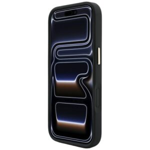 Guess Stripe Peony 4G Logo MagSafe dėklas, skirtas Iphone 18 Pro / 17 Pro, juodas - Image 5