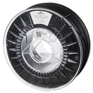 3D plastikas ASA-X + CF10 juodas 1kg Spectrum