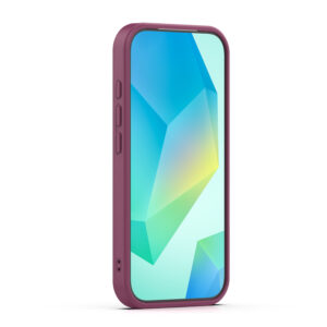 Mag Matt dėklas, skirtas iPhone 17 Pro 6,3" / iPhone 18 Pro 6,3" bordo spalvos, su didele anga - Image 5