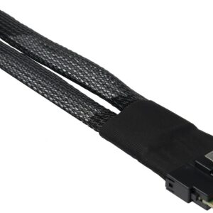 Inter-Tech 88885641 „Serial Attached SCSI“ (SAS) kabelis 0,75 m 24 Gbit/s Juoda - Image 1
