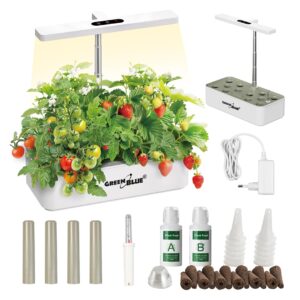 „GreenBlue“ išmanioji kambarinių augalų auginimo sistema, SMART vazonas, 4 l talpos, 12 augalams, visų spektro LED lemputės, GB133 - Image 3