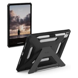 UAG Scout Plus nugarėlė su stovu, skirta iPad Pro 11 (2025) M5 / (2024) M4 – Juoda