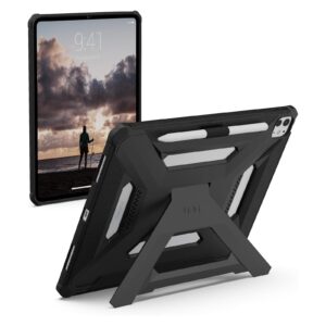 UAG Scout Plus nugarėlė su stovu, skirta iPad Pro 13 (2025) M5 / (2024) M4 – juoda