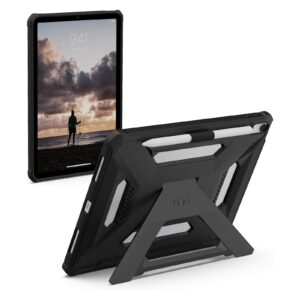 UAG Scout Plus nugarėlė su stovu, skirta iPad Air 11 colių (2026) M4 / (2025) M3 / (2024) M2 – Juoda