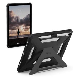 UAG Scout Plus nugarėlė su stovu, skirta iPad 11 (2025) 11 colių A16 / iPad 10 (2022) 10.9 colių - Juoda