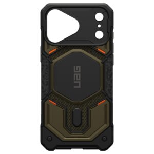 UAG Monarch Pro galinis dangtelis, skirtas iPhone 18 Pro Max / 17 Pro Max – Kevlar Element Green