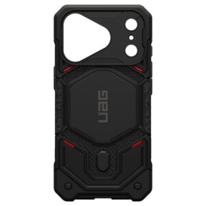 UAG Monarch Pro galinis dangtelis, skirtas iPhone 18 Pro / 17 Pro – Kevlar Black