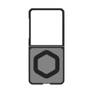 UAG Mouve magnetinis galinis dangtelis, skirtas Samsung Galaxy Z Flip 8 – Ash