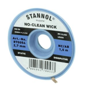 Išlitavimo juosta 2.7mm x 1.6m su daugiau fliuso Stannol