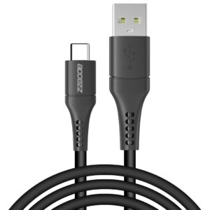 Accezz USB-C į USB laidas – 2 m – Juodas