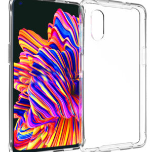 Accezz skaidrus TPU galinis dangtelis, skirtas Samsung Galaxy Xcover Pro – skaidrus