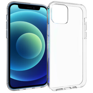 Accezz skaidrus TPU galinis dangtelis, skirtas iPhone 12 Mini – skaidrus
