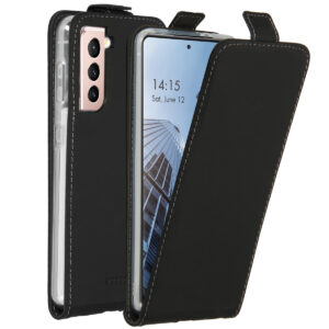 Accezz atverčiamas dėklas Samsung Galaxy S21 telefonui - Juodas