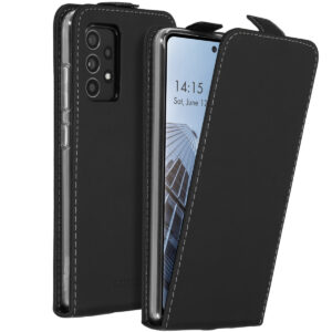 Accezz atverčiamas dėklas Samsung Galaxy A52(s) (5G/4G) telefonui – juodas
