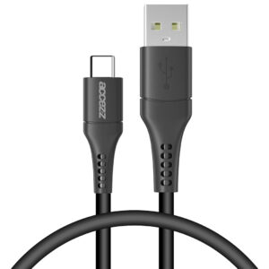 Accezz USB-C į USB laidas – 0,2 m – Juodas