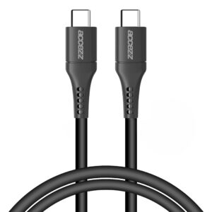 Accezz USB-C į USB-C laidas - 1 m - Juodas