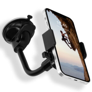 Accezz automobilinis telefono laikiklis – Universalus – Priekiniam stiklui – Juodas