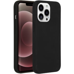 Accezz skysto silikono dėklas iPhone 13 Pro Max - Juodas