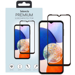 Selencia Premium ekrano apsauga iš grūdinto stiklo, skirta Samsung Galaxy A14 (5G/4G)