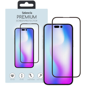 Selencia Premium ekrano apsauga iš grūdinto stiklo, skirta iPhone 14 Pro