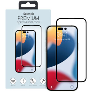 Selencia Premium ekrano apsauga iš grūdinto stiklo, skirta iPhone 14 Pro Max