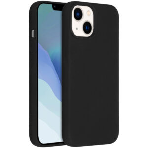 Accezz skysto silikono dėklas, skirtas iPhone 14 / 13 – juodas