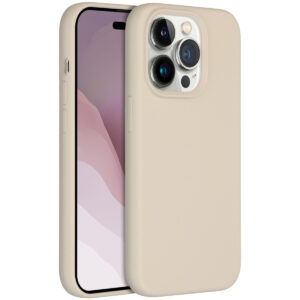 Accezz skysto silikono dėklas iPhone 14 Pro - Stone