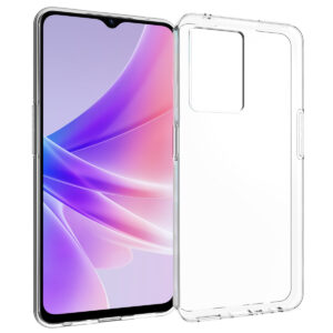 Accezz skaidrus TPU galinis dangtelis, skirtas Oppo A77 – skaidrus