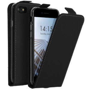 Accezz atverčiamas dėklas iPhone SE (2022 / 2020) / 8 / 7 - Juodas